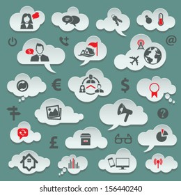 Cloud storage with different communication devices