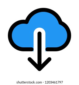 Cloud storage download