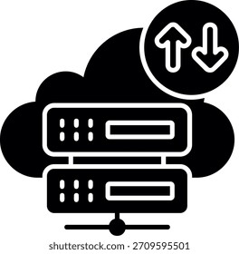 Design des Symbolstils für das Cloud-Speichersymbol