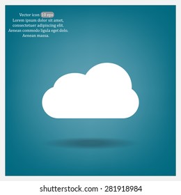 cloud and cloud storage icon