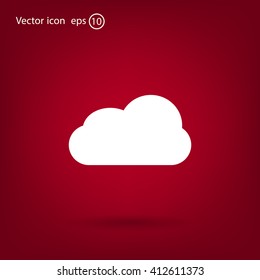 cloud and cloud storage icon