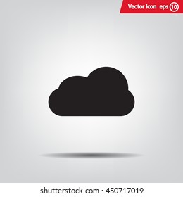 cloud and cloud storage icon
