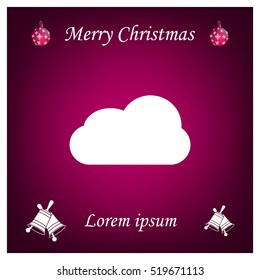 cloud and cloud storage icon