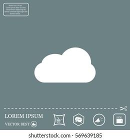 cloud and cloud storage icon