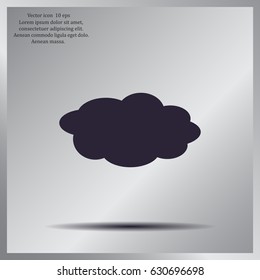 cloud and cloud storage icon