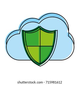 cloud storage icon image 