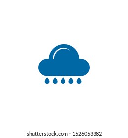 Cloud storage icon logo design vector template