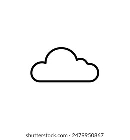 Cloud Storage Icon Perfect for Online Backup Services