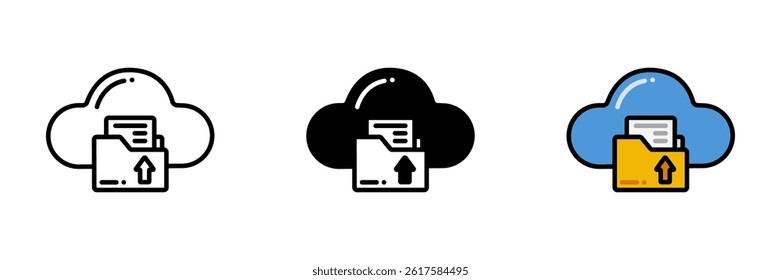 Cloud Storage is an online service that allows data saving and access via internet-connected devices.