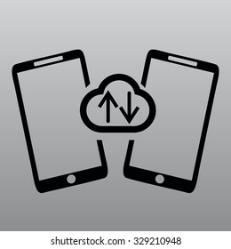 cloud storage, synchronization devicesvector