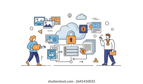 Cloud Storage Technology Secures Data With Security and Accessibility on Remote Servers