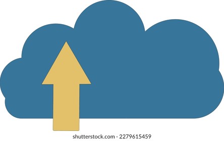 Cloud storage vector icon. can be applied to your website or application.