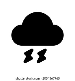 Cloud storm icon.sky,weather (vector illustration)