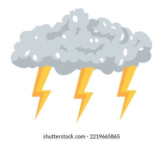 cloud storm thunderbolts weather icon