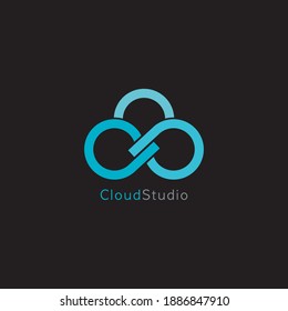 cloud studio logo for company