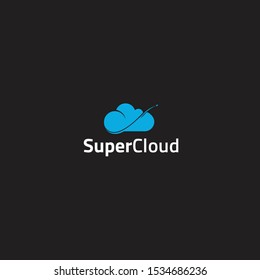 Cloud stylish logo and icons, logo design inspiration