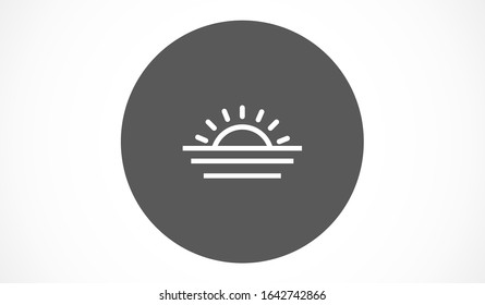 Cloud and sun icon vector. Weather button Meteorology weather Cloud and sun icon vector. with modern design raining Cloud and sun icon vector. weather forecast on rainy background