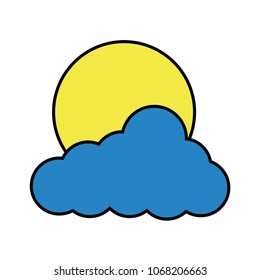 cloud sun weather day image