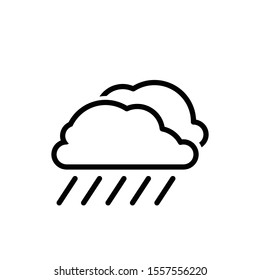 Cloud Symbol Icon Vector Illustration