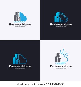 Cloud Symbol Logo Template Collection