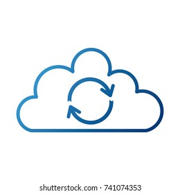 Cloud Sync Refresh Backup Computing Data Icon