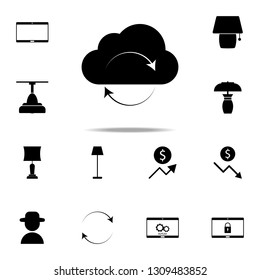 cloud synchronization icon. web icons universal set for web and mobile
