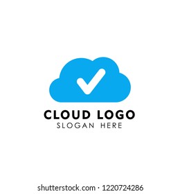 cloud tech icon design. cloud vector element. complete icon design
