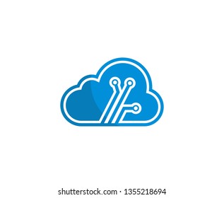 Cloud tech logo 