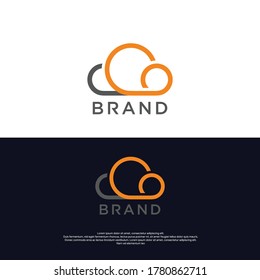 Cloud Tech Logo Design Template