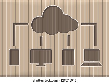 cloud technology background