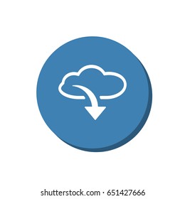Cloud technology, Icon Vector flat design style