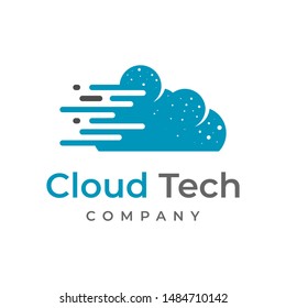 cloud technology industry logo design