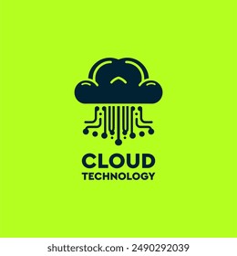 Cloud Technology logo, global, storage, cloud computing, bandwidth, website, corporate, download, upload, creative, tech, data, information, modern, transfer, cloud, service, marketing, technology