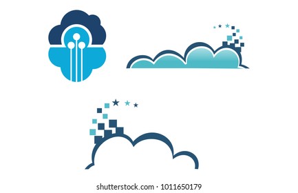 Cloud Technology Template Set