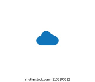 cloud technology vector logo template design vector 