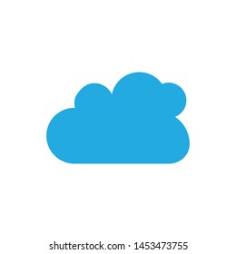 Cloud template vector icon illustration design