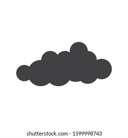 Cloud template vector icon illustration design