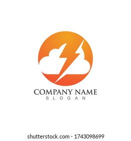 Cloud template vector icon illustration design