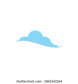Cloud template vector icon illustration design