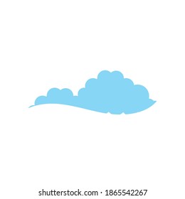 Cloud template vector icon illustration design