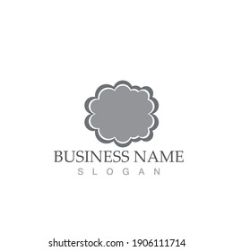 Cloud template vector icon illustration design
