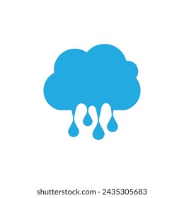 Cloud template vector icon illustration design