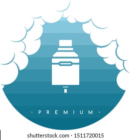 cloud theme vaporizer electric cigarette smoke device