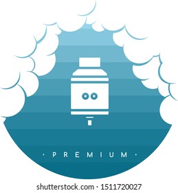 cloud theme vaporizer electric cigarette smoke device