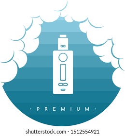 cloud theme vaporizer electric cigarette smoke device