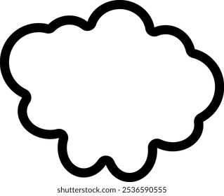 cloud think thinking bubble idea forecast weather nature 3331
