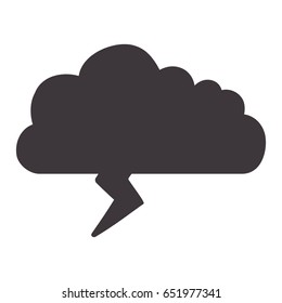 cloud with thunder dangerous weather