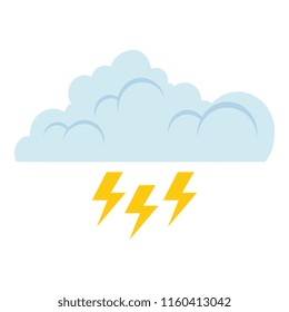 cloud with thunder ray