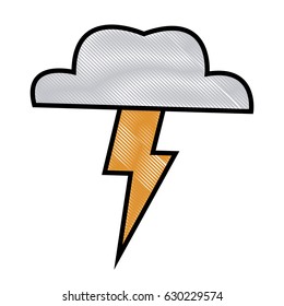 cloud thunderbolt weather storm image