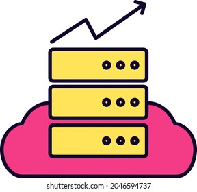 cloud trend is uprising in year
